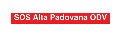 SOS Alta Padovana ODV
